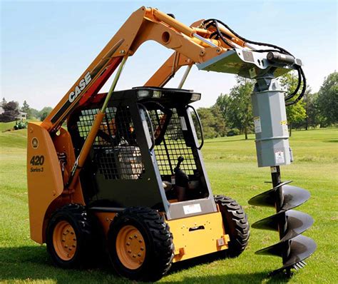 auger gearbox skid steer|best rated skid steer auger.